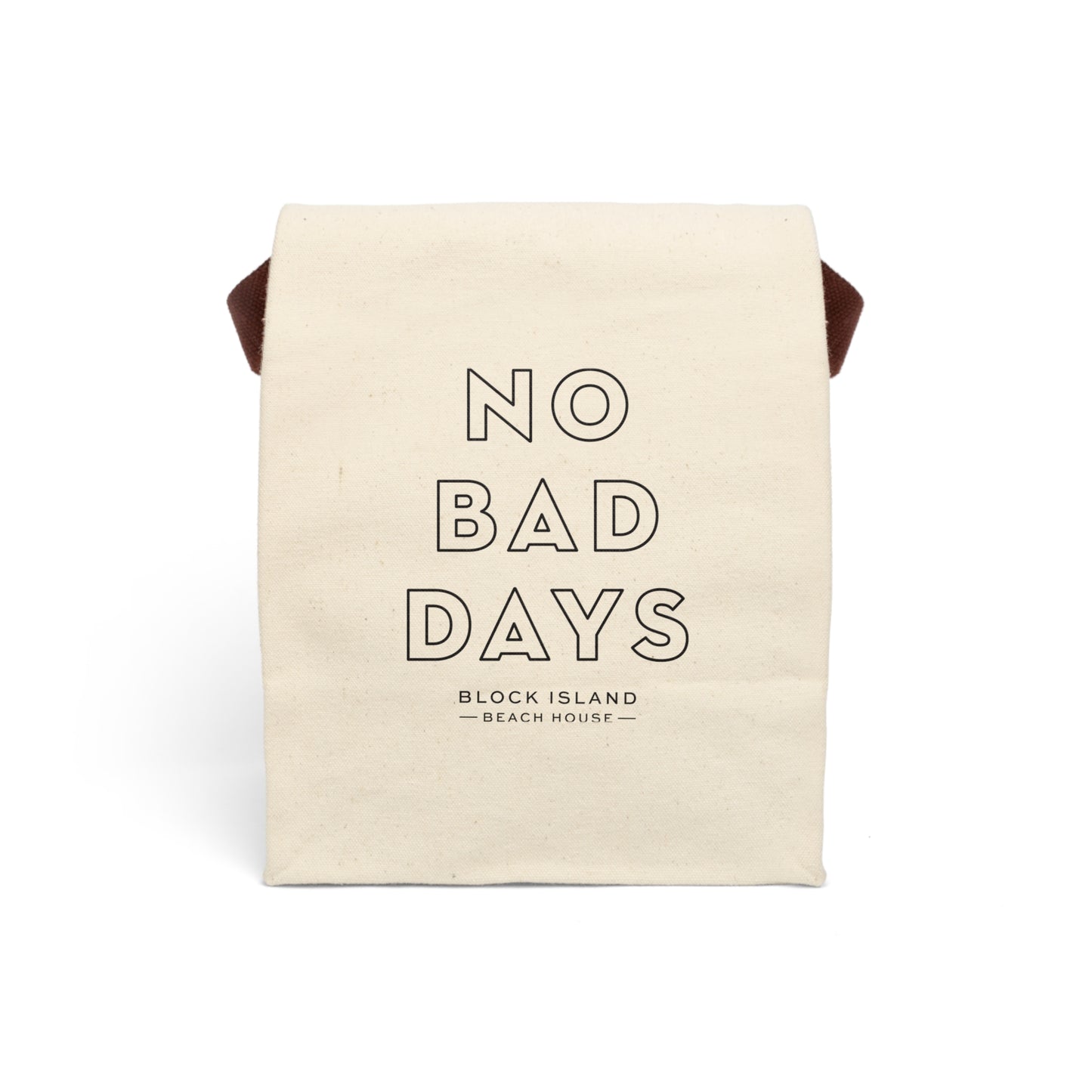 Canvas Lunch Bag With Strap
